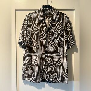 Todd Snyder Printed Camp Shirt